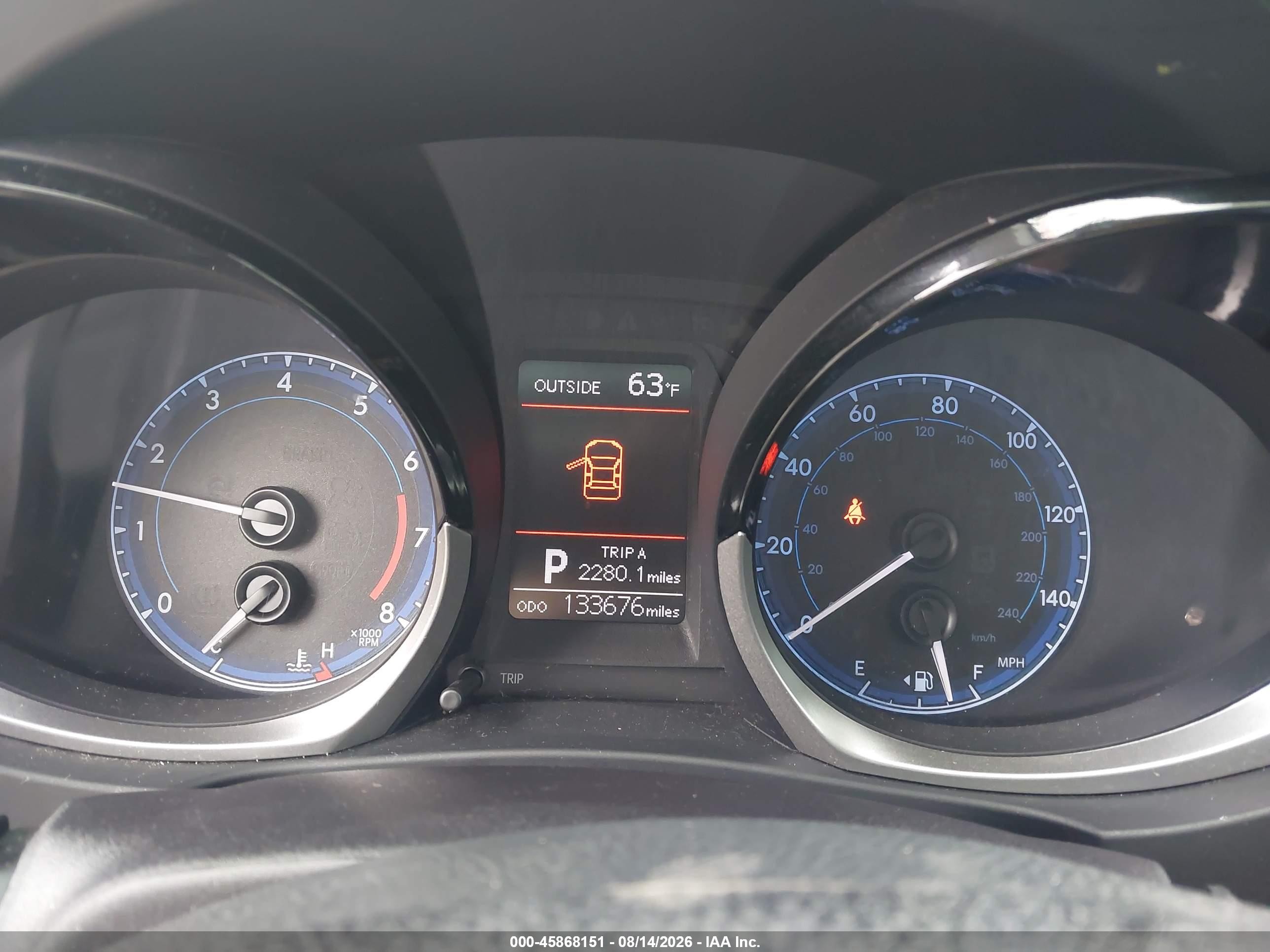 2015 Toyota Corolla S Plus Черный vin: 5YFBURHE7FP293623