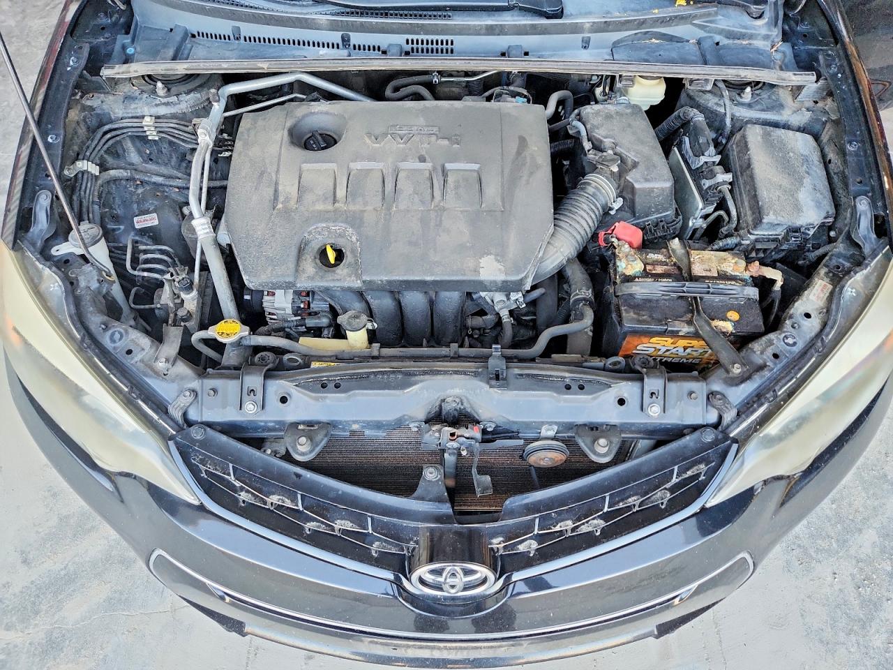 2015 Toyota Corolla S Plus Black vin: 5YFBURHE7FP342674