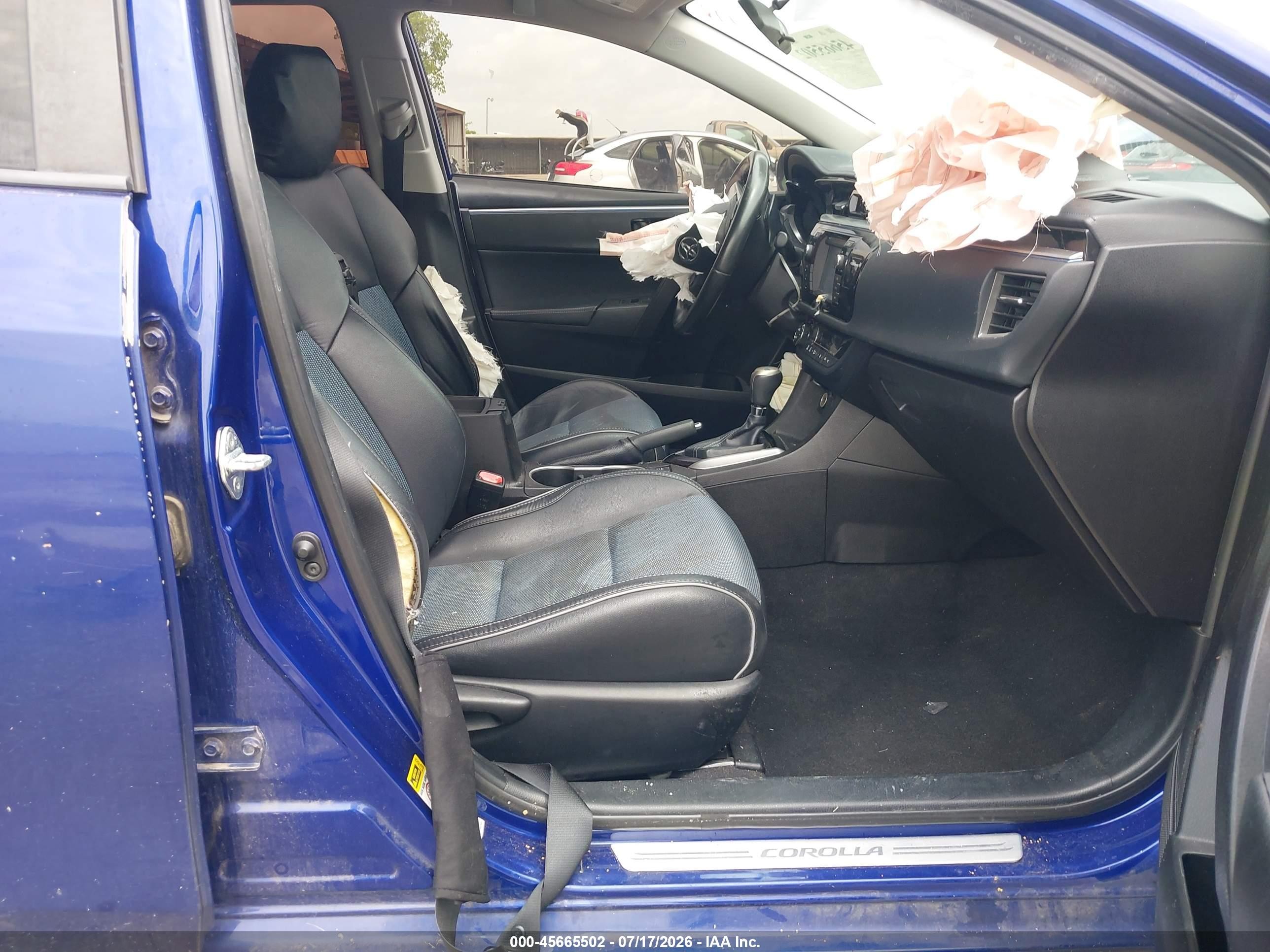 2015 Toyota Corolla S Plus Синий vin: 5YFBURHE7FP350693