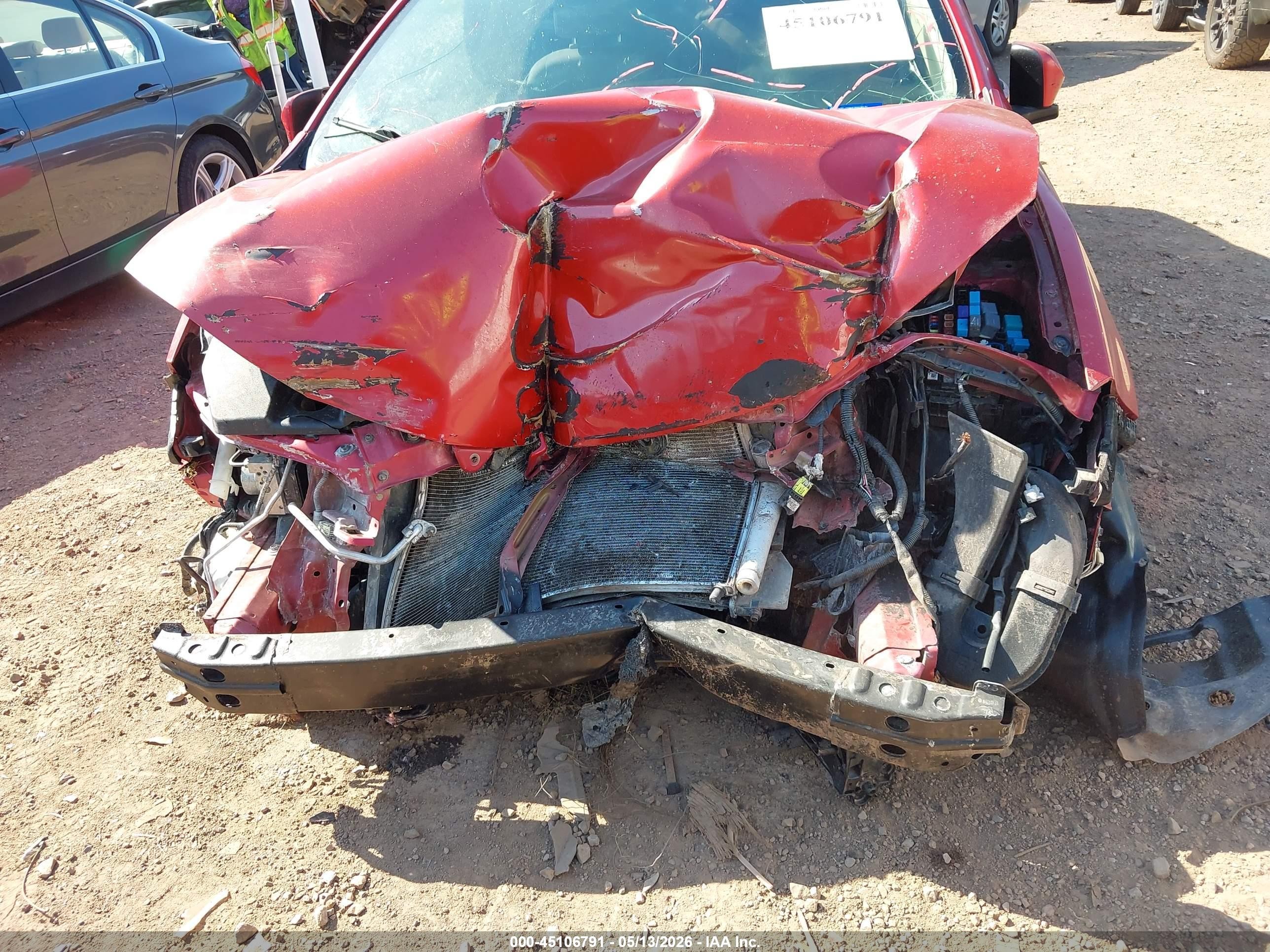 2016 Toyota Corolla Le Red vin: 5YFBURHE7GP405385