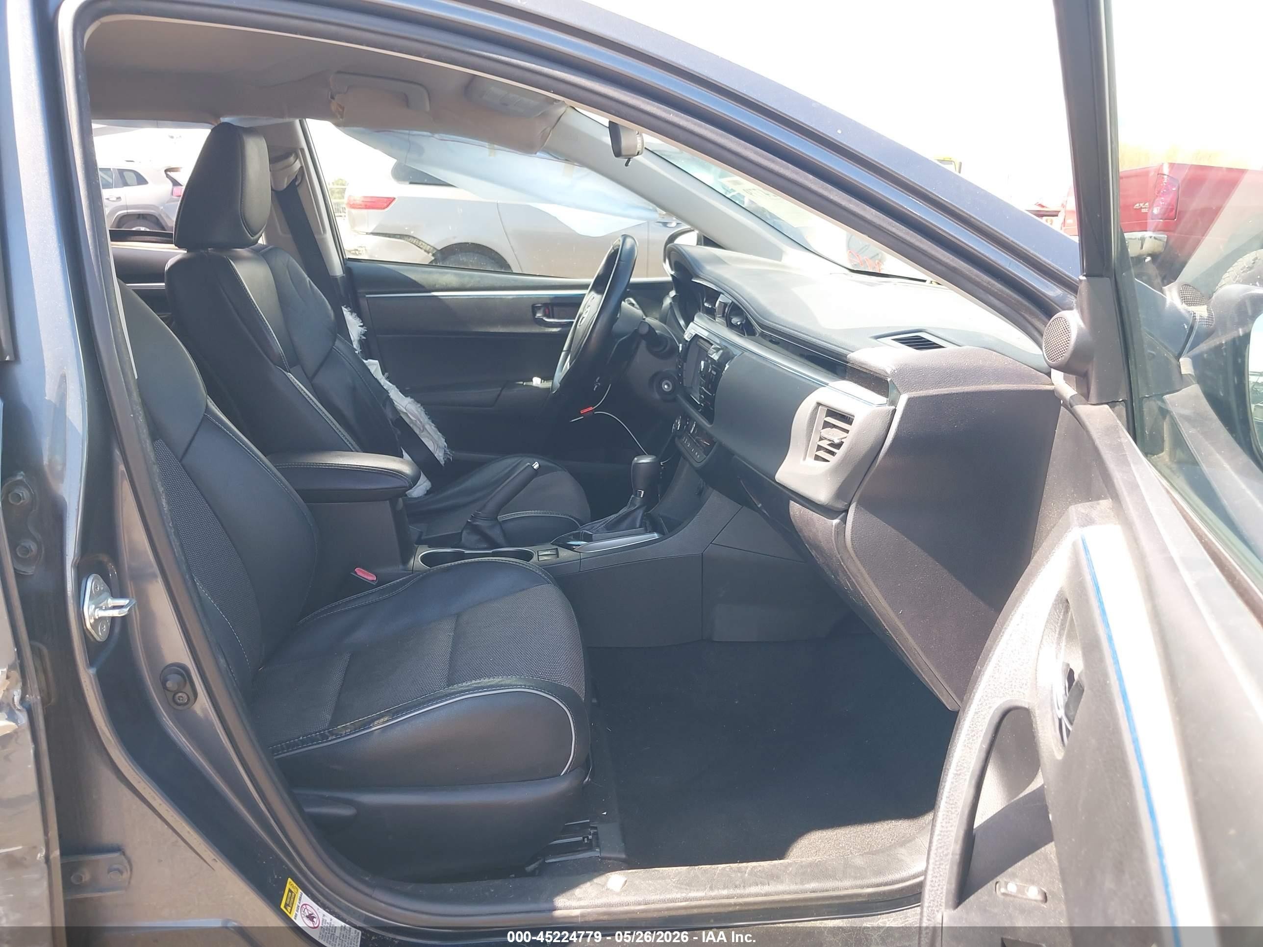 2016 Toyota Corolla S Plus Blue vin: 5YFBURHE7GP435079