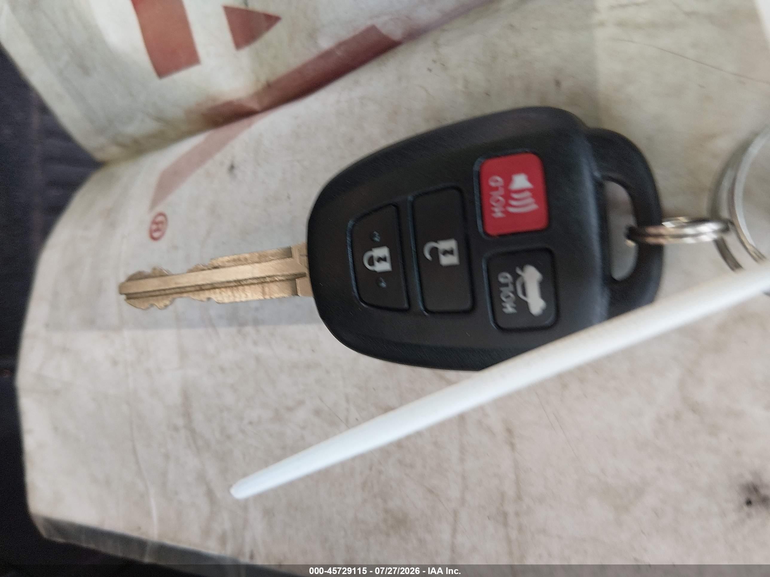 2019 Toyota Corolla Le Red vin: 5YFBURHE7KP857393