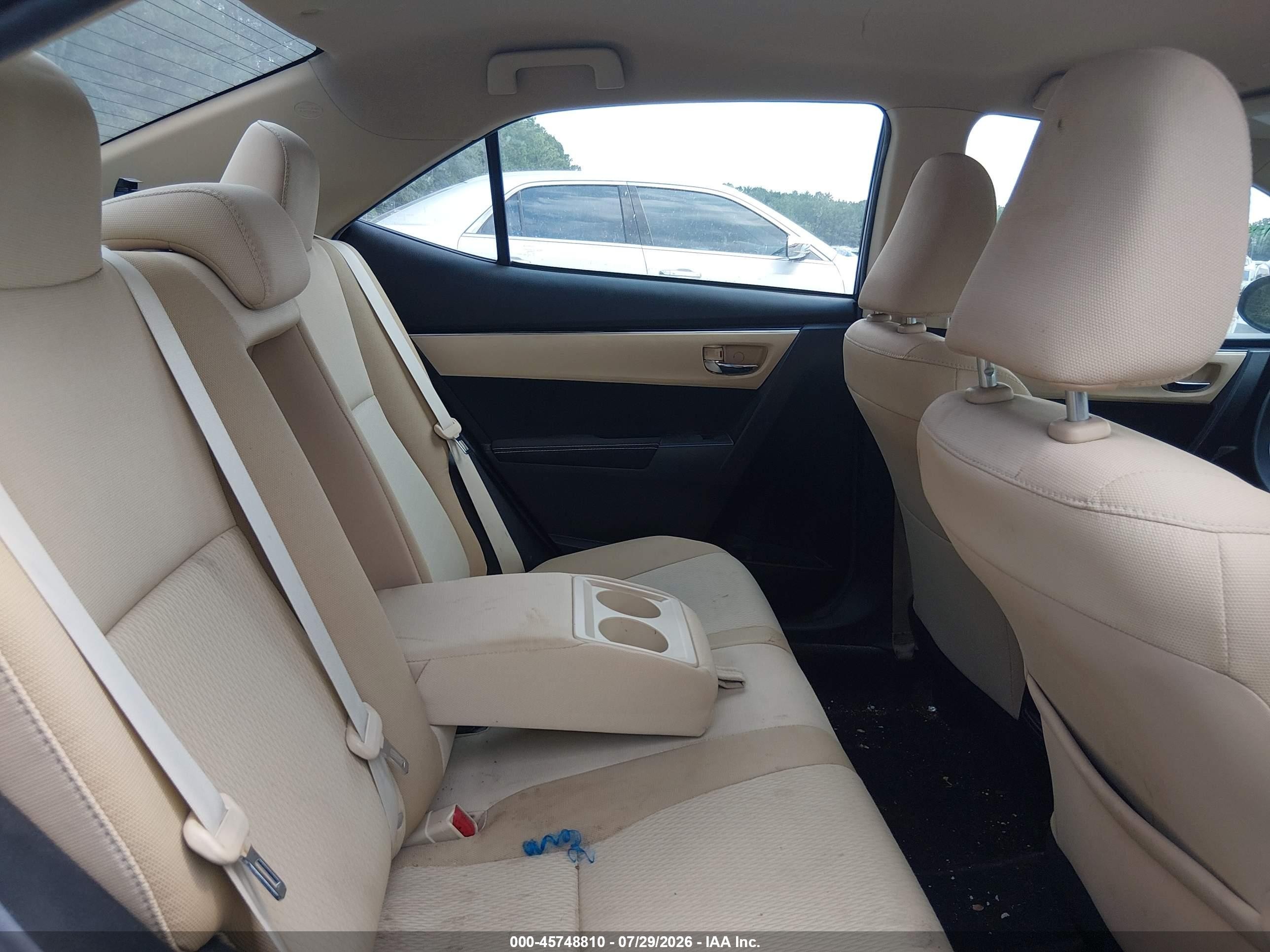 2019 Toyota Corolla Le Blue vin: 5YFBURHE7KP868684