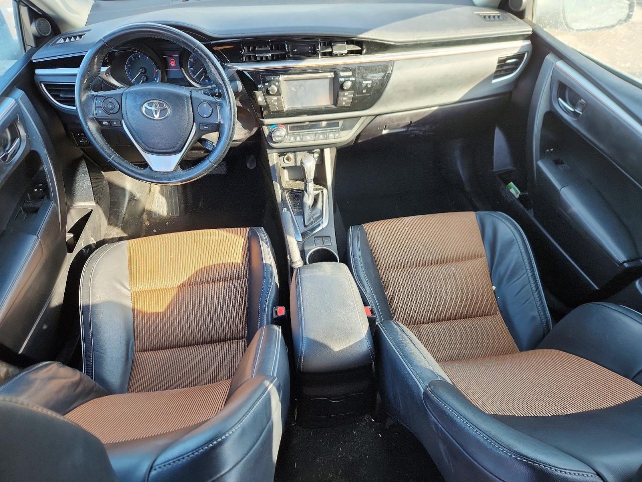 2014 Toyota Corolla L Gray vin: 5YFBURHE8EP008989