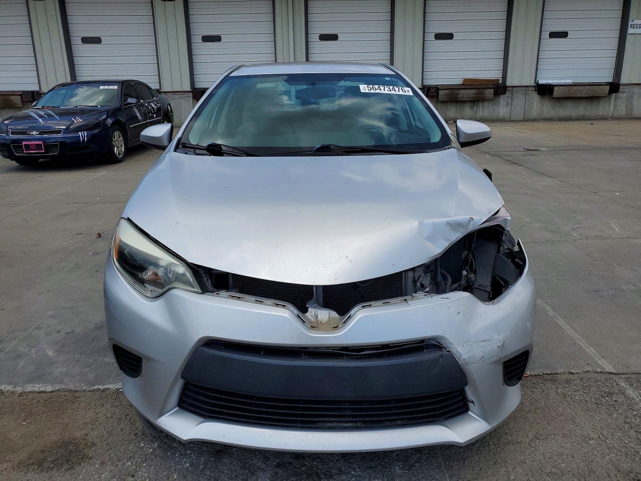 2014 Toyota Corolla Le Silver vin: 5YFBURHE8EP018308