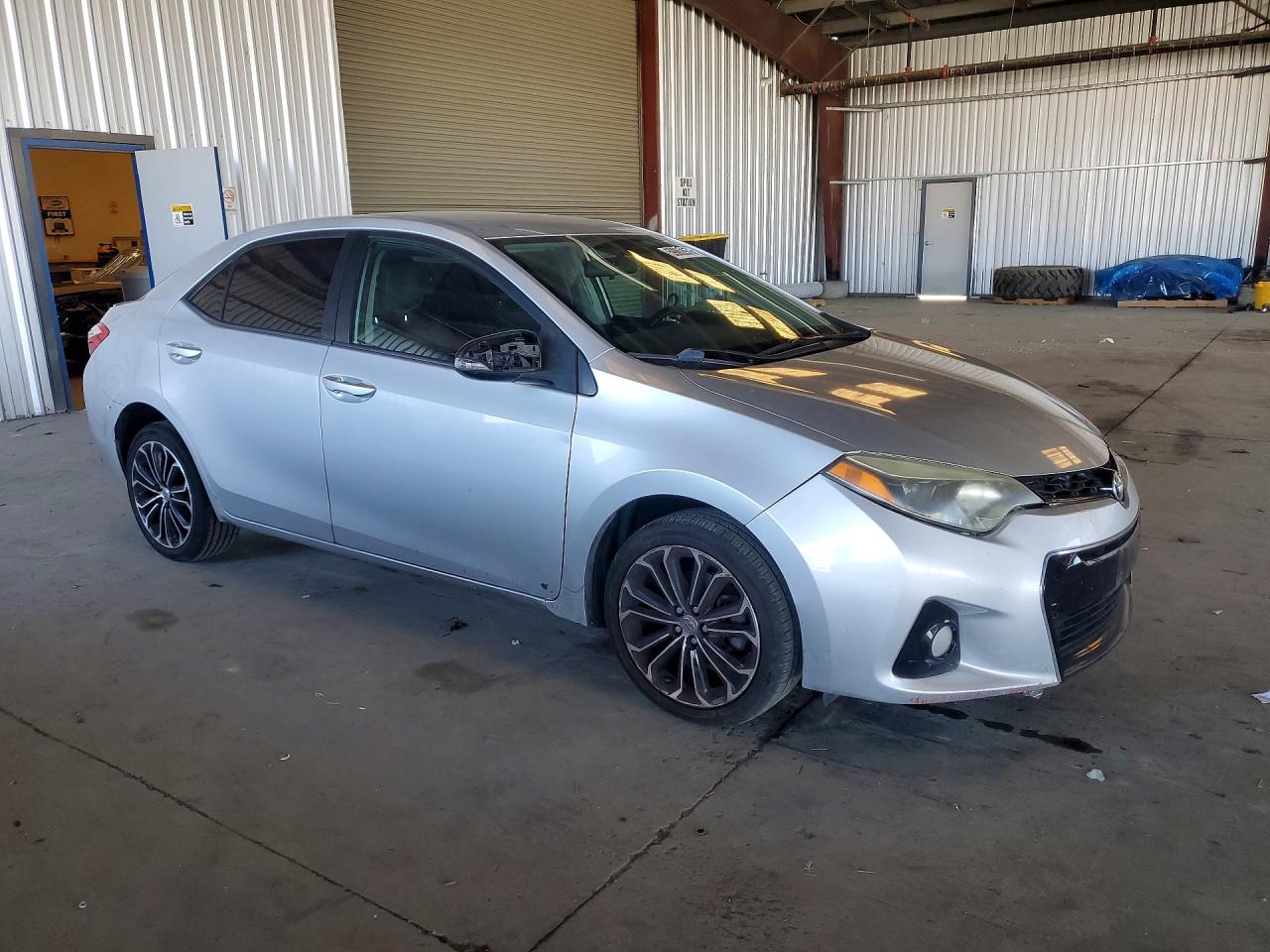 2014 Toyota Corolla S Plus Silver vin: 5YFBURHE8EP033794
