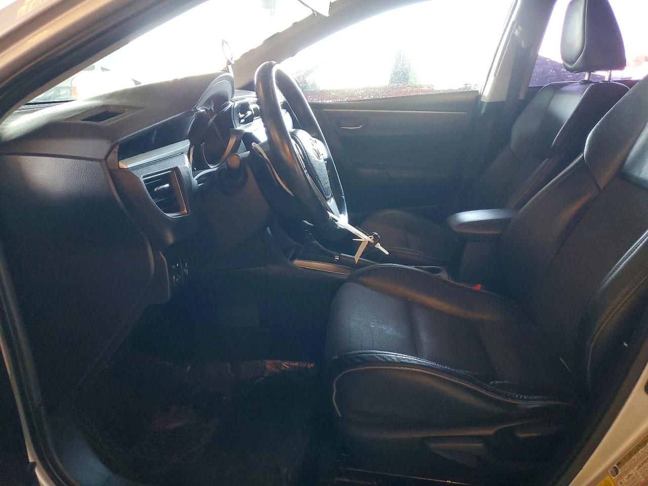 2014 Toyota Corolla S Plus Silver vin: 5YFBURHE8EP033794