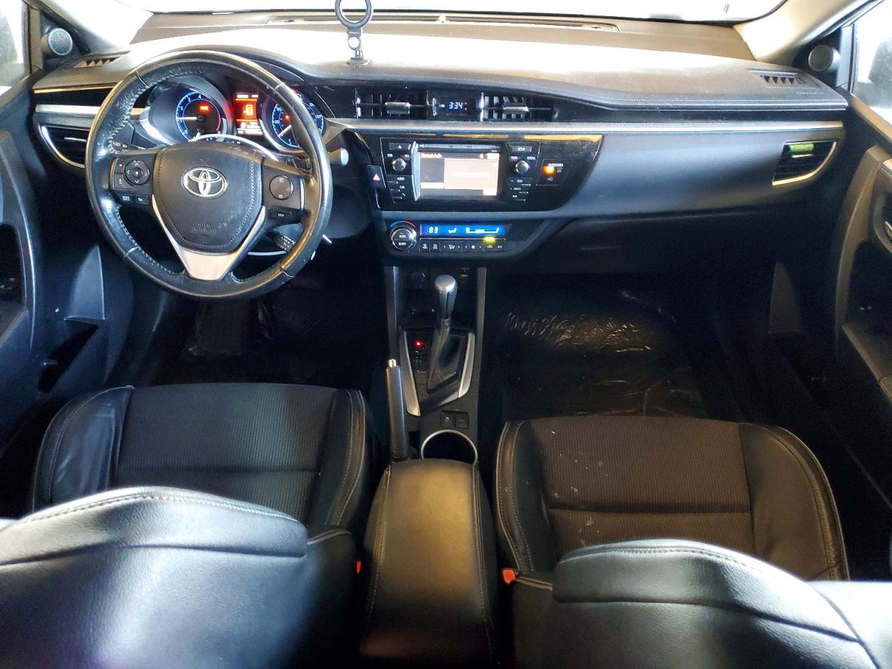 2014 Toyota Corolla S Plus Silver vin: 5YFBURHE8EP033794