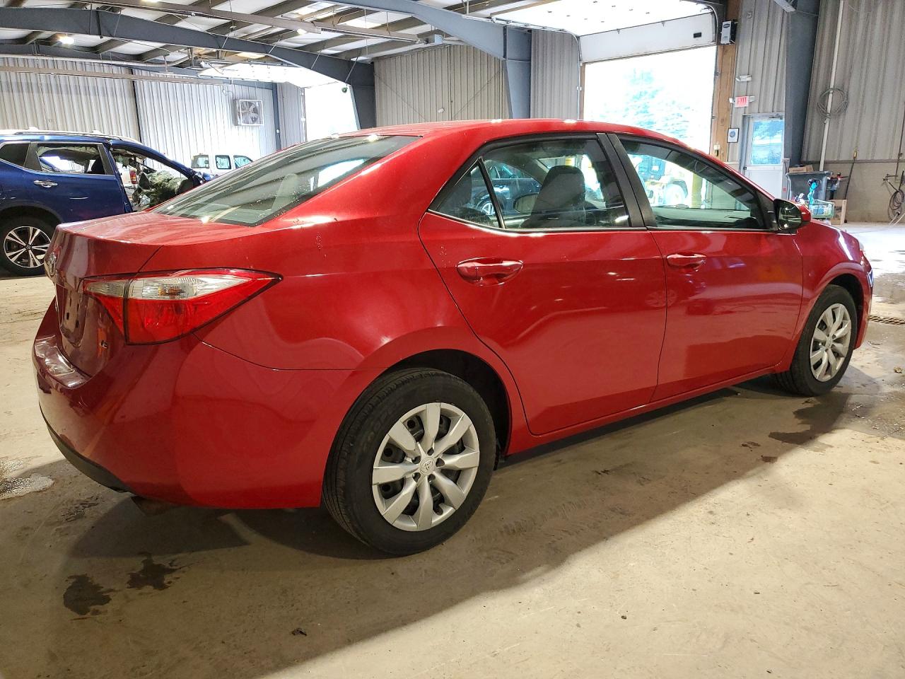 2014 Toyota Corolla Le Burgundy vin: 5YFBURHE8EP050501