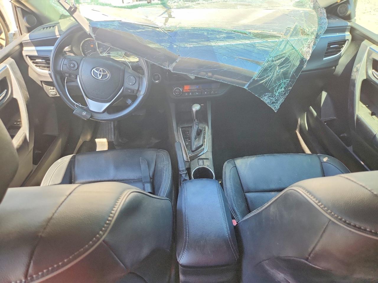 2014 Toyota Corolla Le Premium Silver vin: 5YFBURHE8EP075236