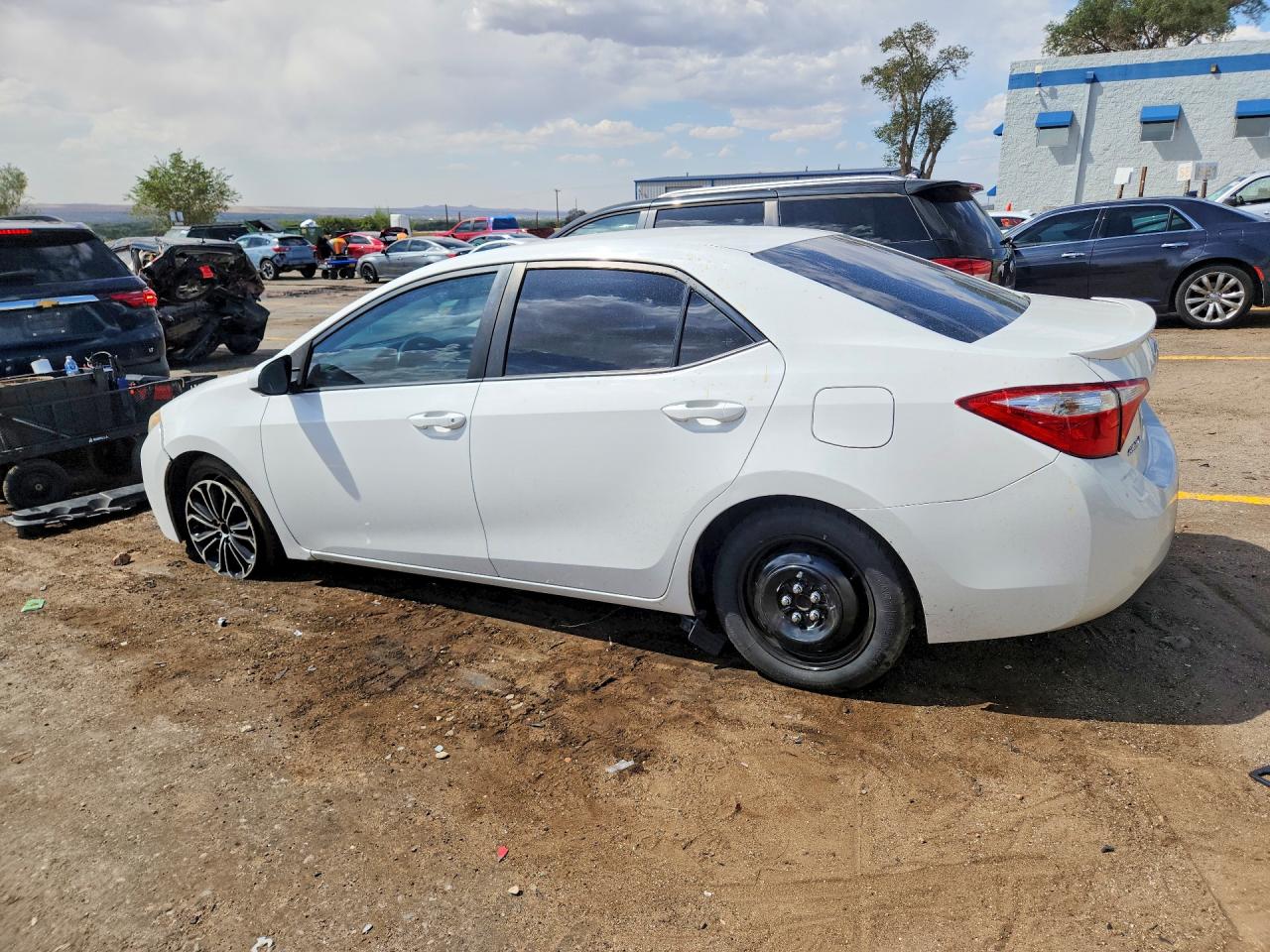 2014 Toyota Corolla Le White vin: 5YFBURHE8EP100149