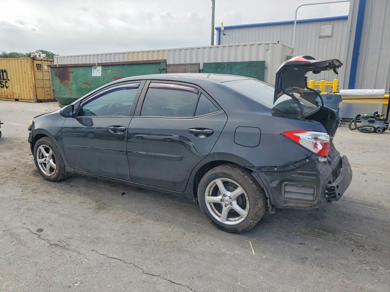 2014 Toyota Corolla Le Black vin: 5YFBURHE8EP115301