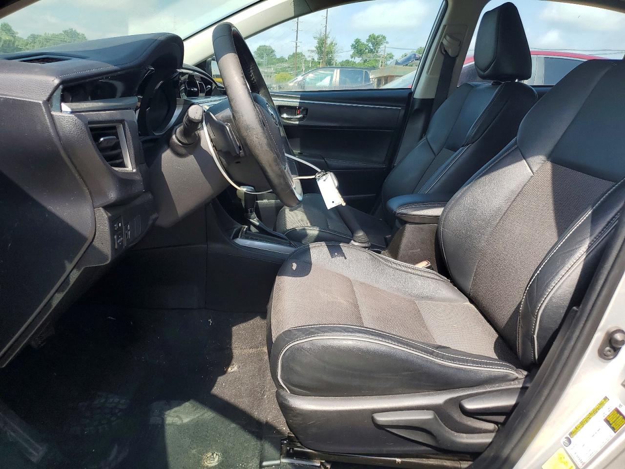 2014 Toyota Corolla S Silver vin: 5YFBURHE8EP133183