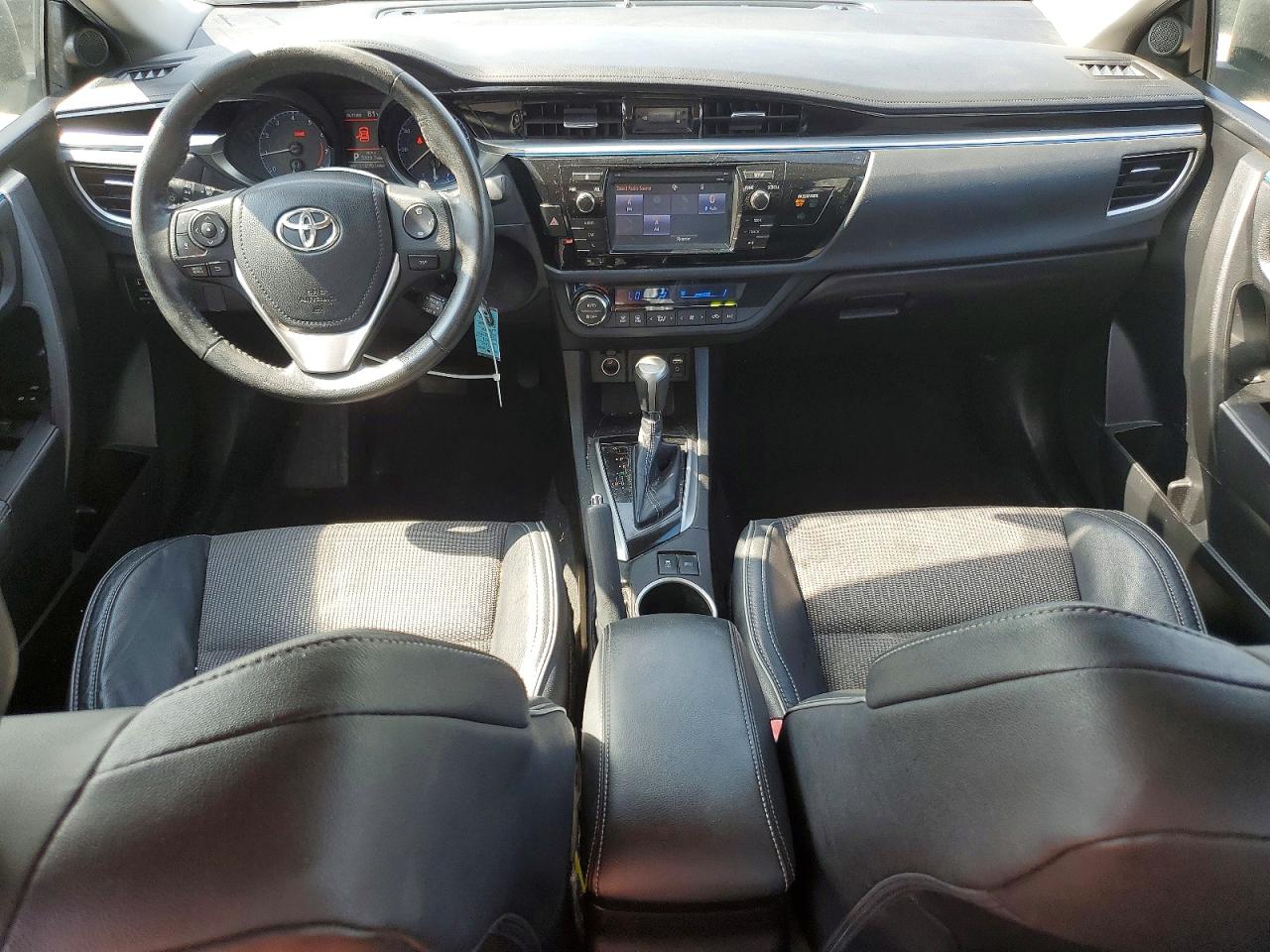 2014 Toyota Corolla S Silver vin: 5YFBURHE8EP133183