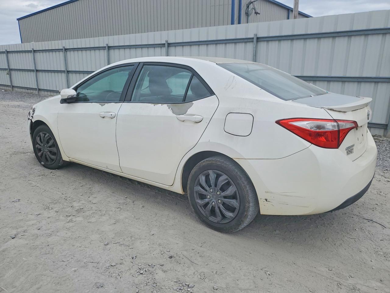 2014 Toyota Corolla S White vin: 5YFBURHE8EP133975