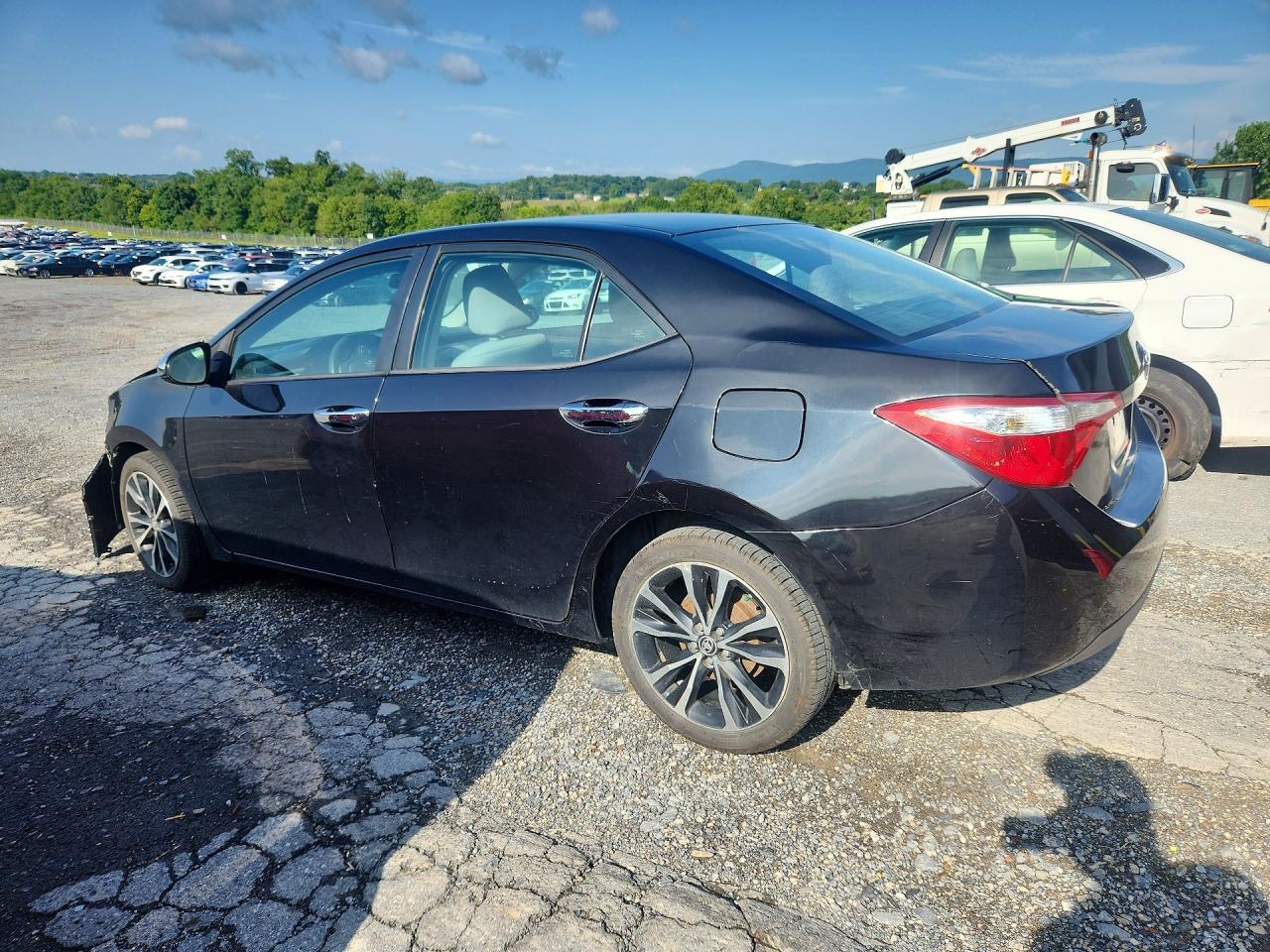 2014 Toyota Corolla Le Black vin: 5YFBURHE8EP147097