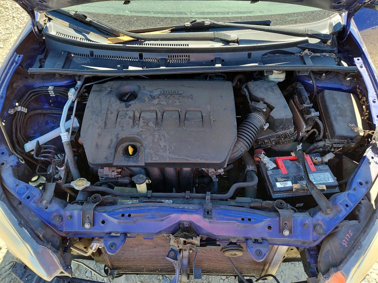 2015 Toyota Corolla S Plus Blue vin: 5YFBURHE8FP190582