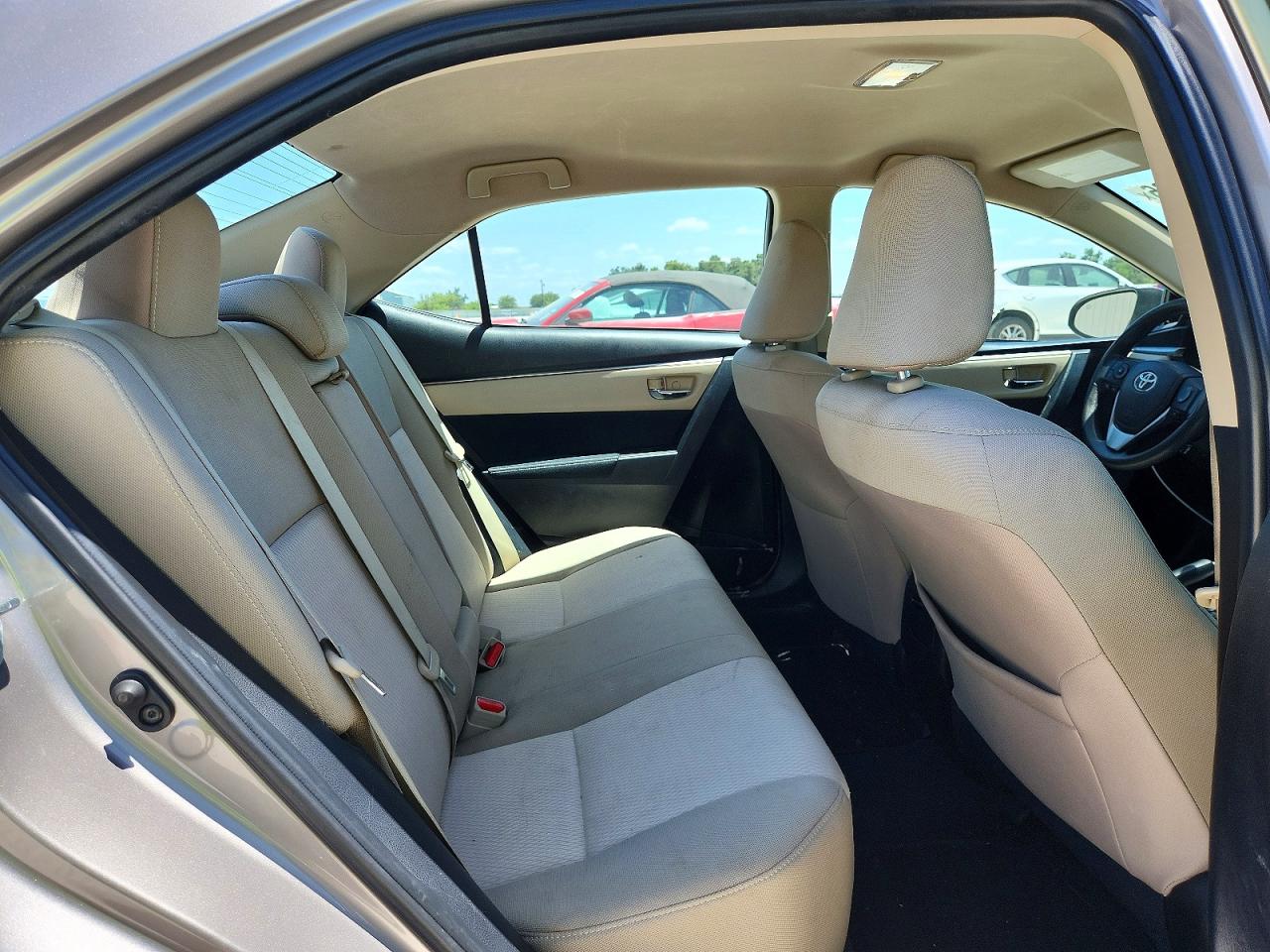2015 Toyota Corolla Le Gray vin: 5YFBURHE8FP191182