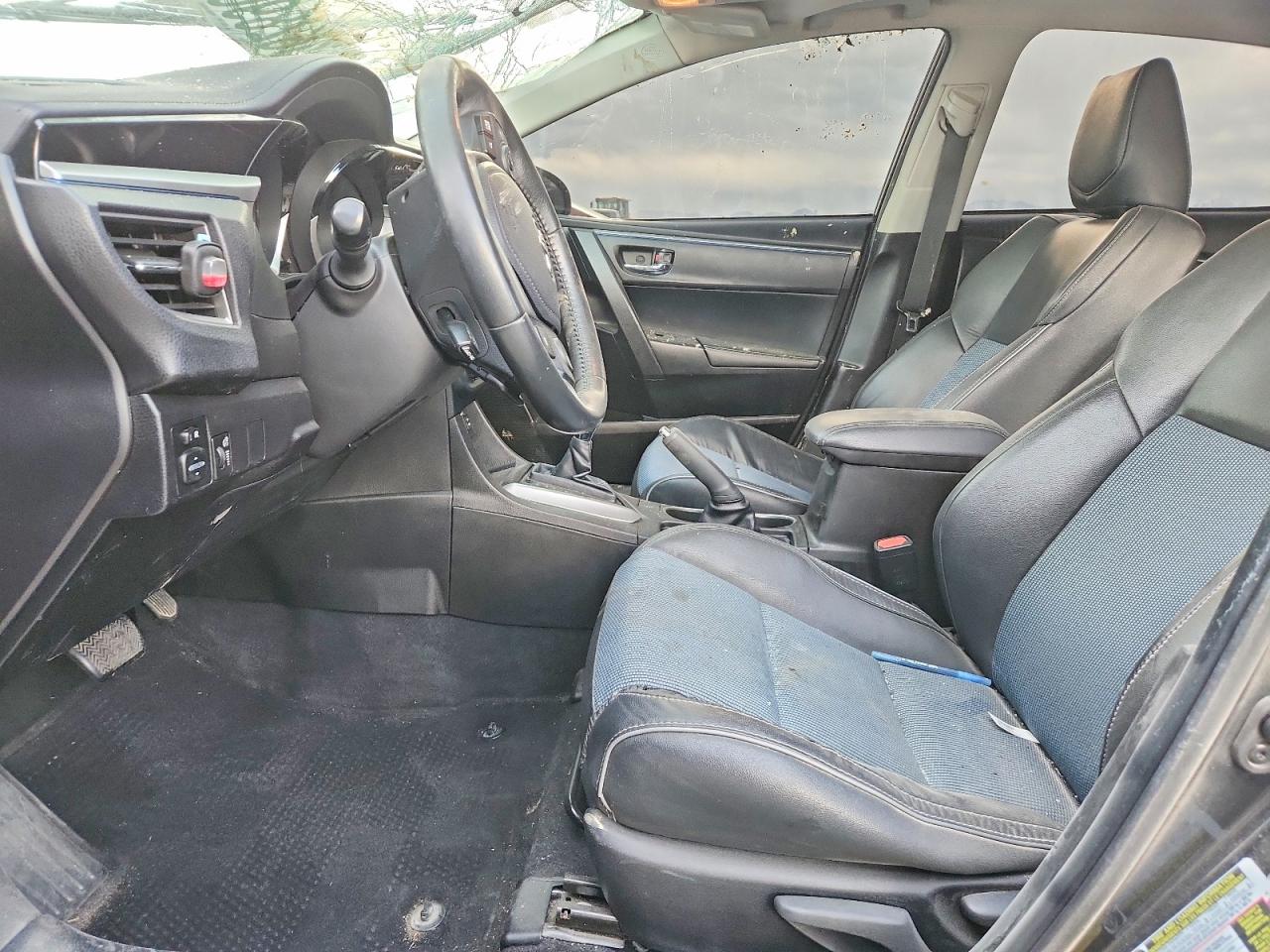2015 Toyota Corolla S Plus Черный vin: 5YFBURHE8FP219840