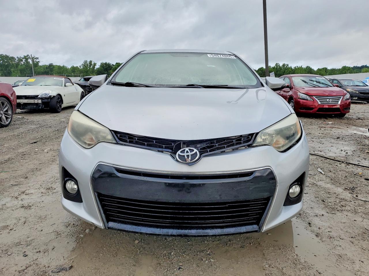 2015 Toyota Corolla S Premium Silver vin: 5YFBURHE8FP229266