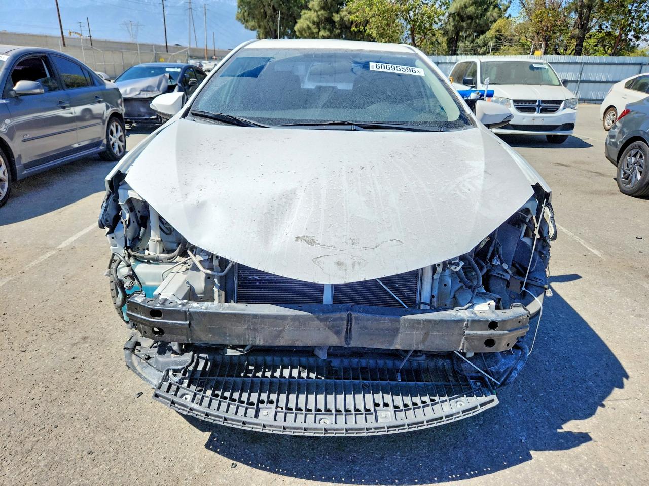 2015 Toyota Corolla S Plus Белый vin: 5YFBURHE8FP243278