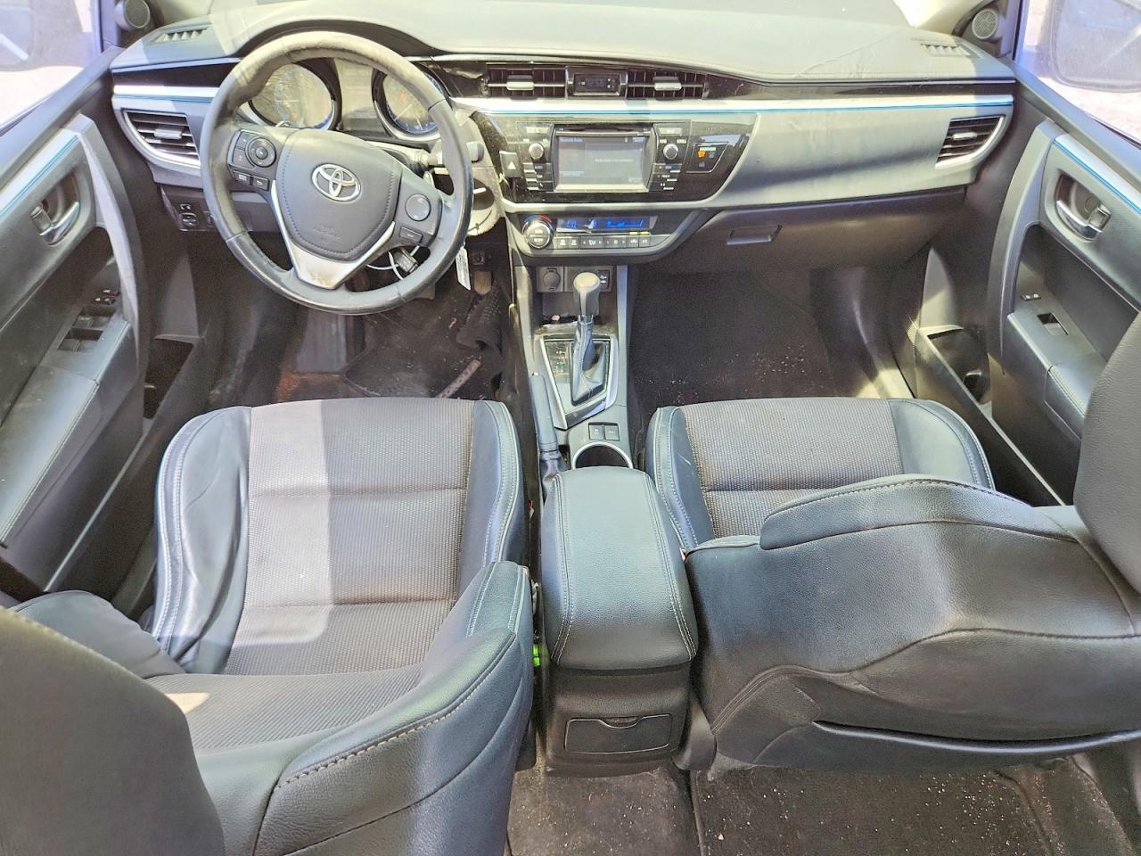 2015 Toyota Corolla S Plus Blue vin: 5YFBURHE8FP246343