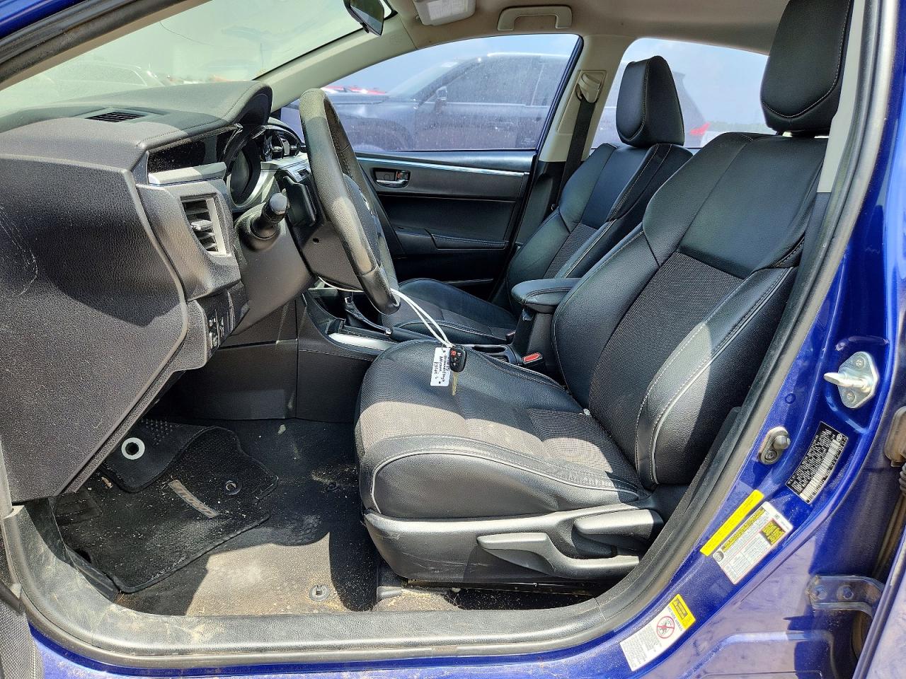 2015 Toyota Corolla S Plus Blue vin: 5YFBURHE8FP246343
