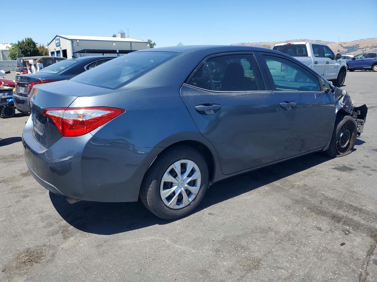 2015 Toyota Corolla L Charcoal vin: 5YFBURHE8FP248819