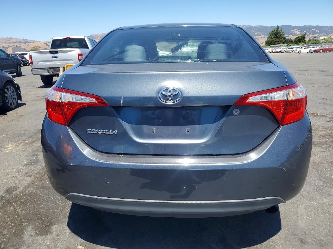 2015 Toyota Corolla L Charcoal vin: 5YFBURHE8FP248819