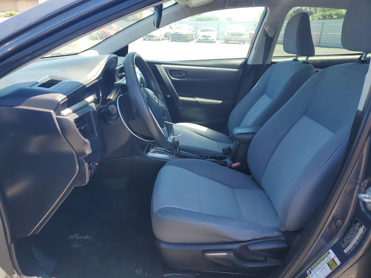2015 Toyota Corolla L Charcoal vin: 5YFBURHE8FP248819