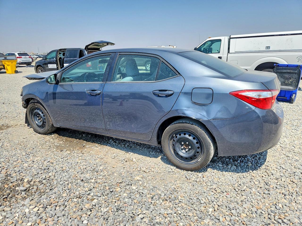 2015 Toyota Corolla Le Серый vin: 5YFBURHE8FP258699