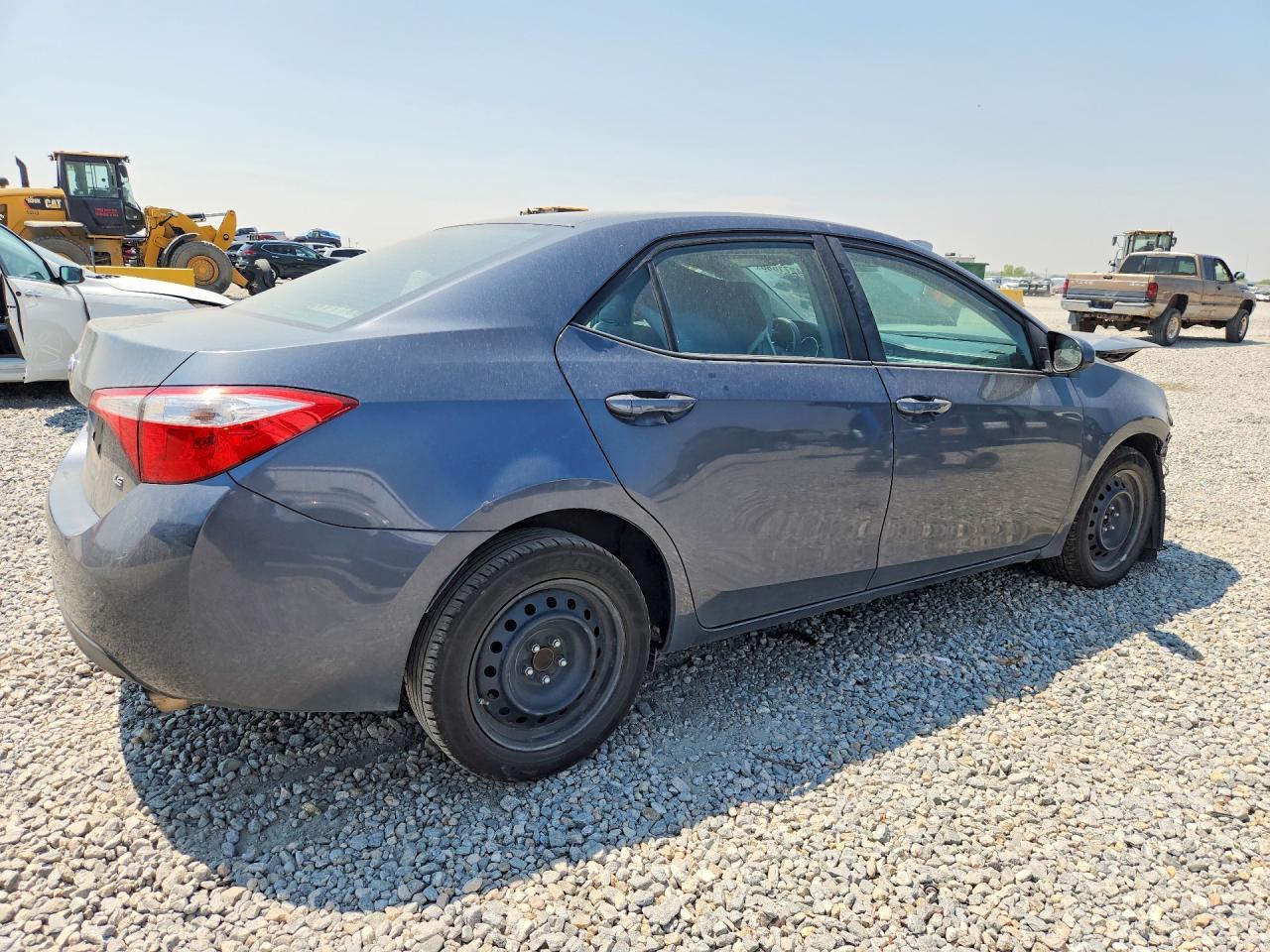 2015 Toyota Corolla Le Серый vin: 5YFBURHE8FP258699