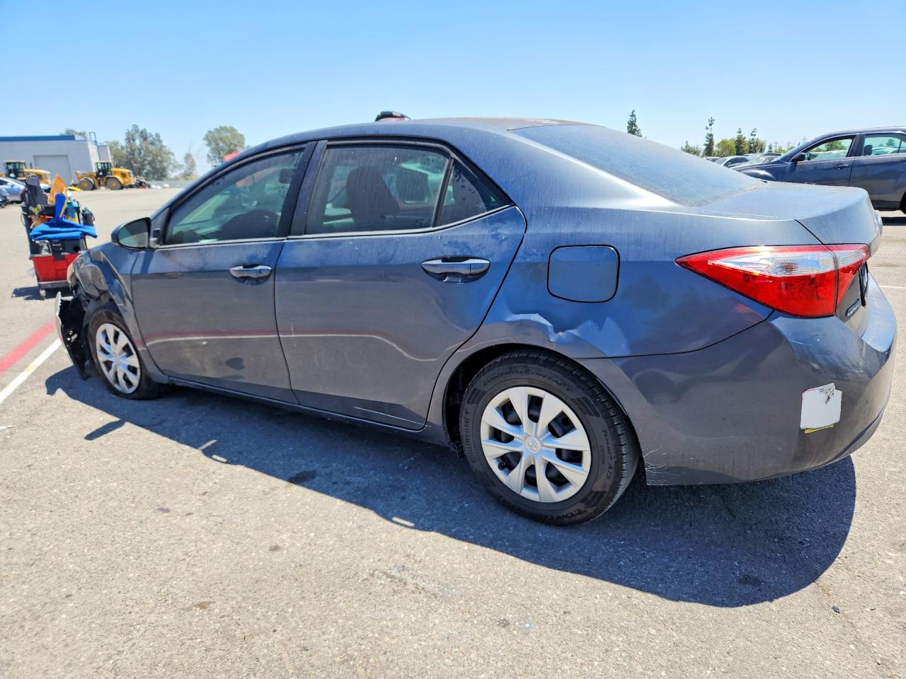 2015 Toyota Corolla L Charcoal vin: 5YFBURHE8FP276703