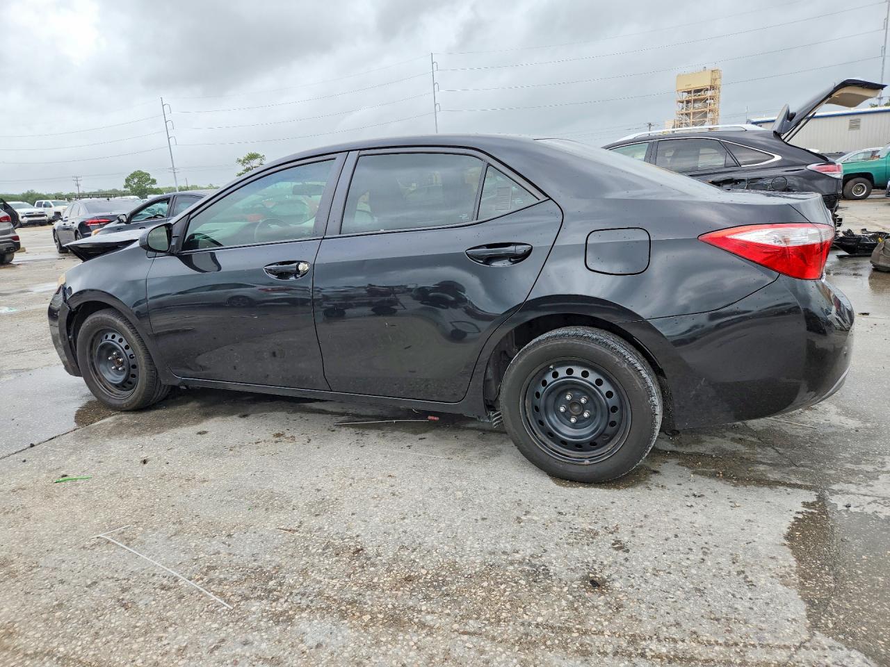 2015 Toyota Corolla Le Black vin: 5YFBURHE8FP296594