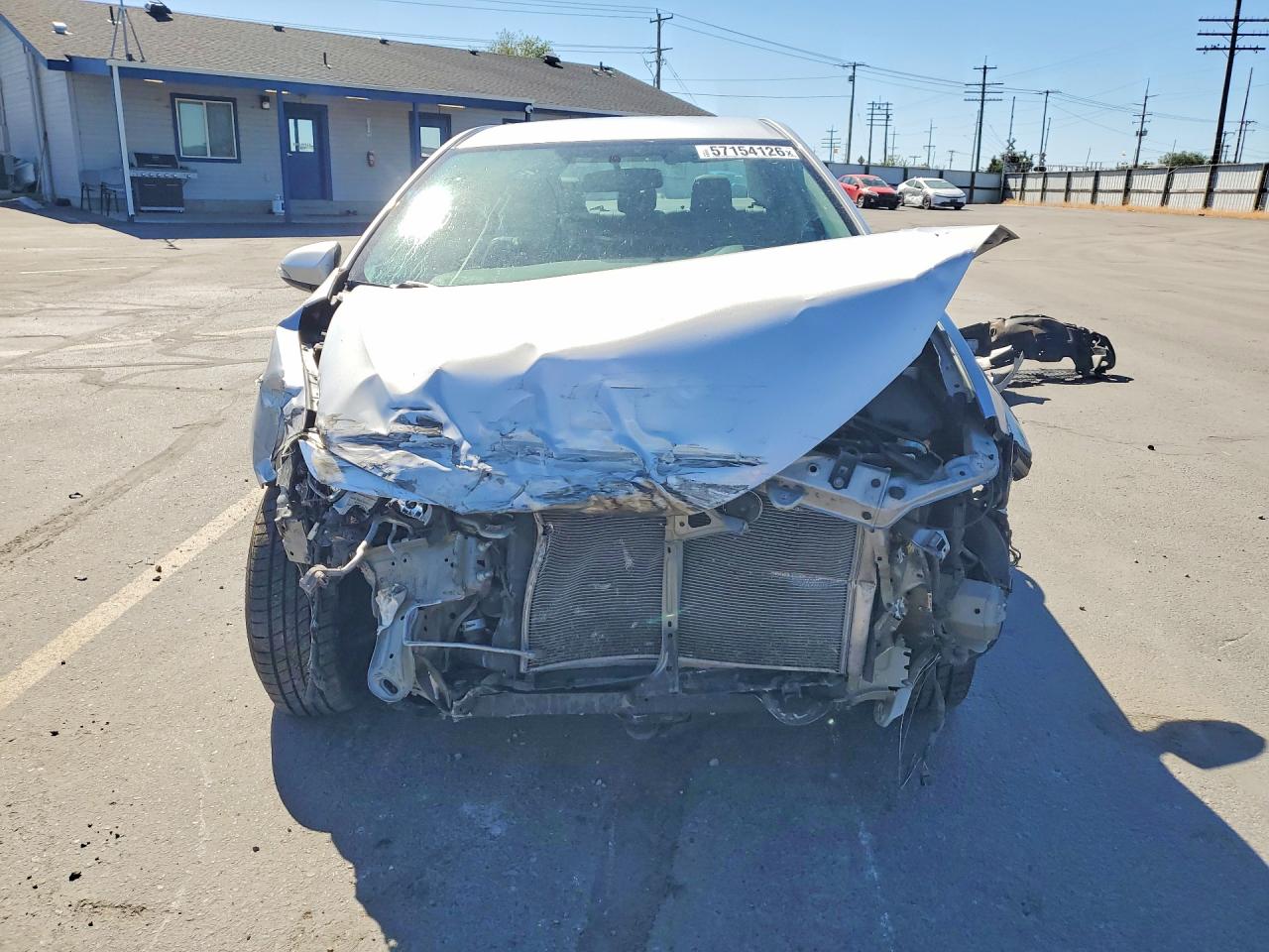 2015 Toyota Corolla S Silver vin: 5YFBURHE8FP315399