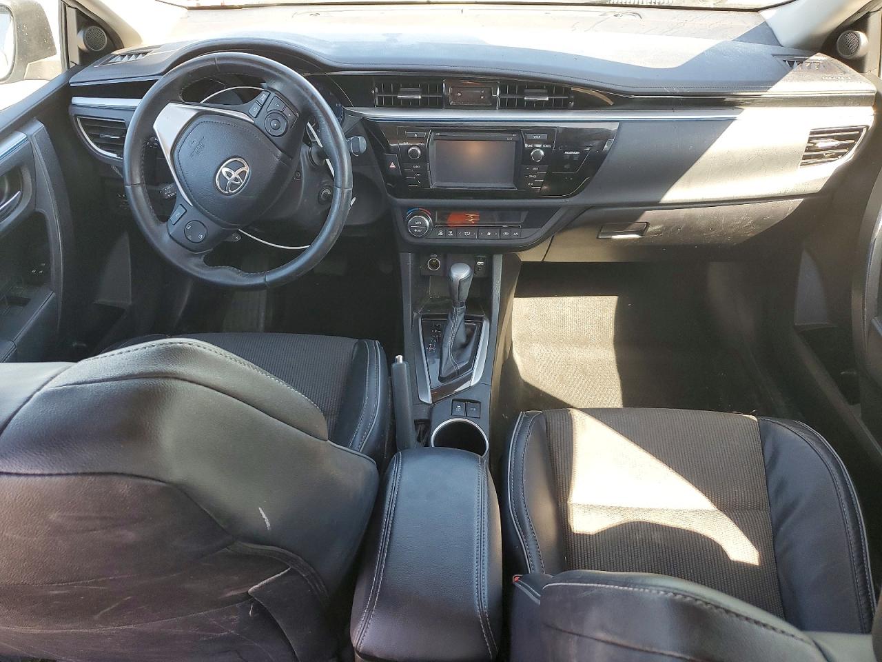 2015 Toyota Corolla S Silver vin: 5YFBURHE8FP315399
