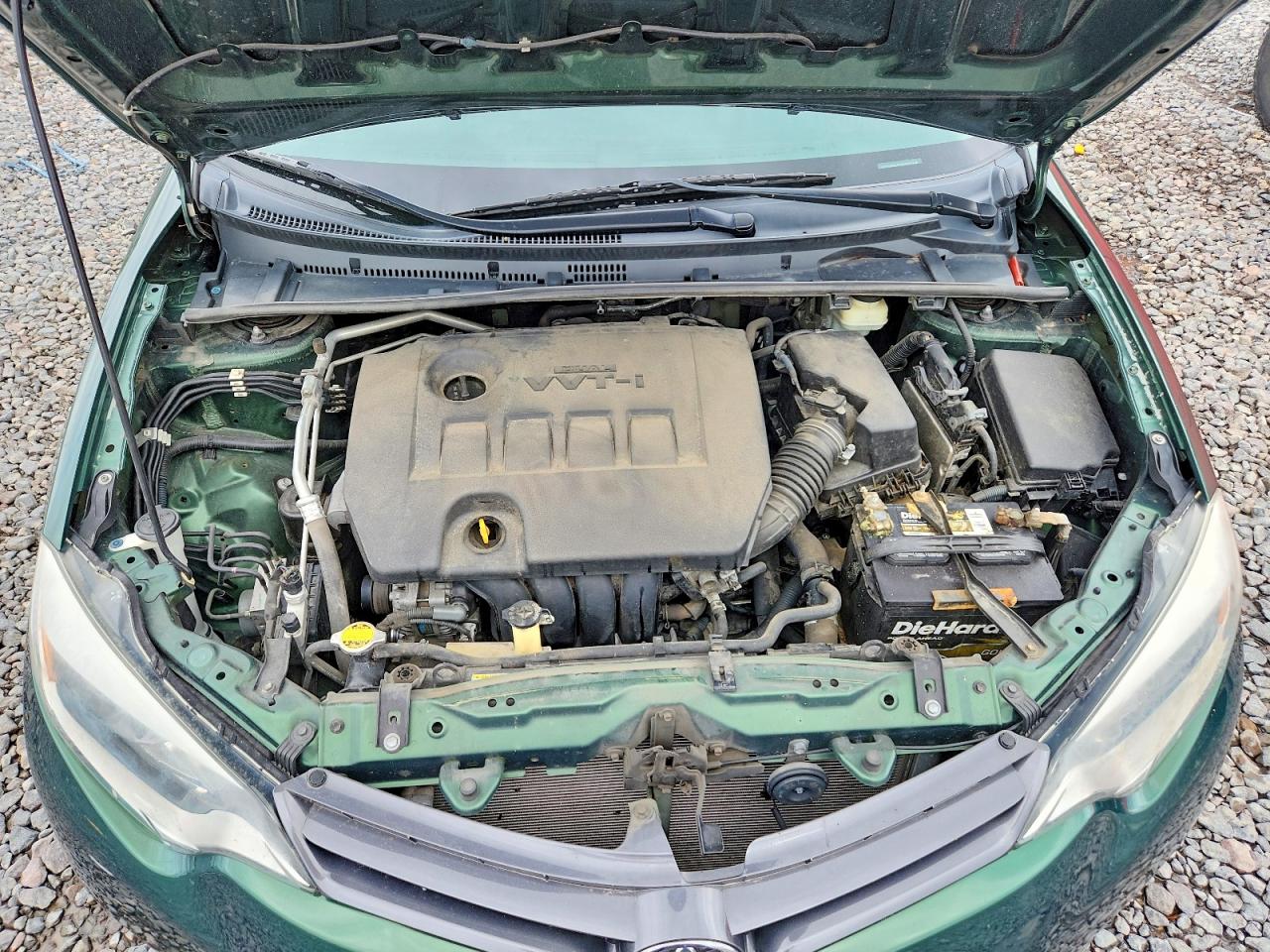 2015 Toyota Corolla Le Зеленый vin: 5YFBURHE8FP320974