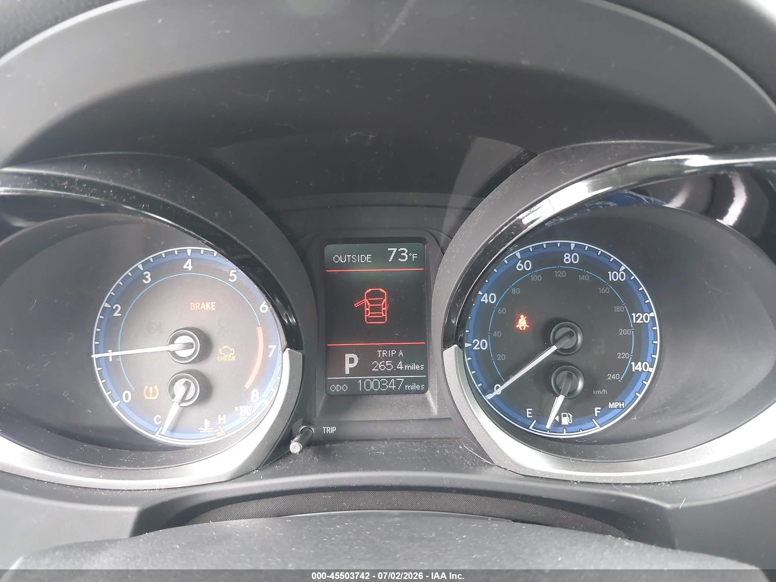2015 Toyota Corolla S Plus Белый vin: 5YFBURHE8FP340478