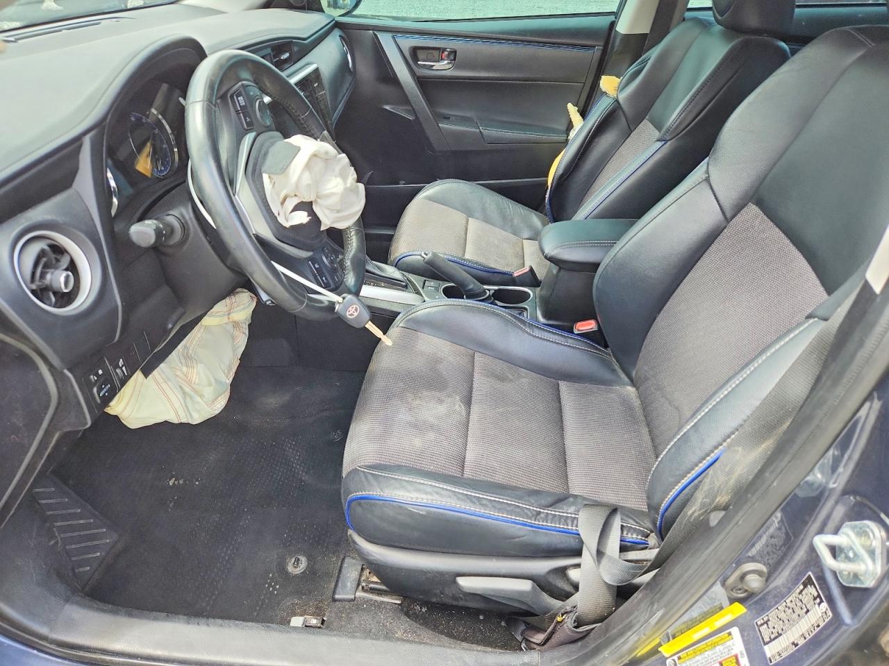 2017 Toyota Corolla Se Gray vin: 5YFBURHE8HP642310