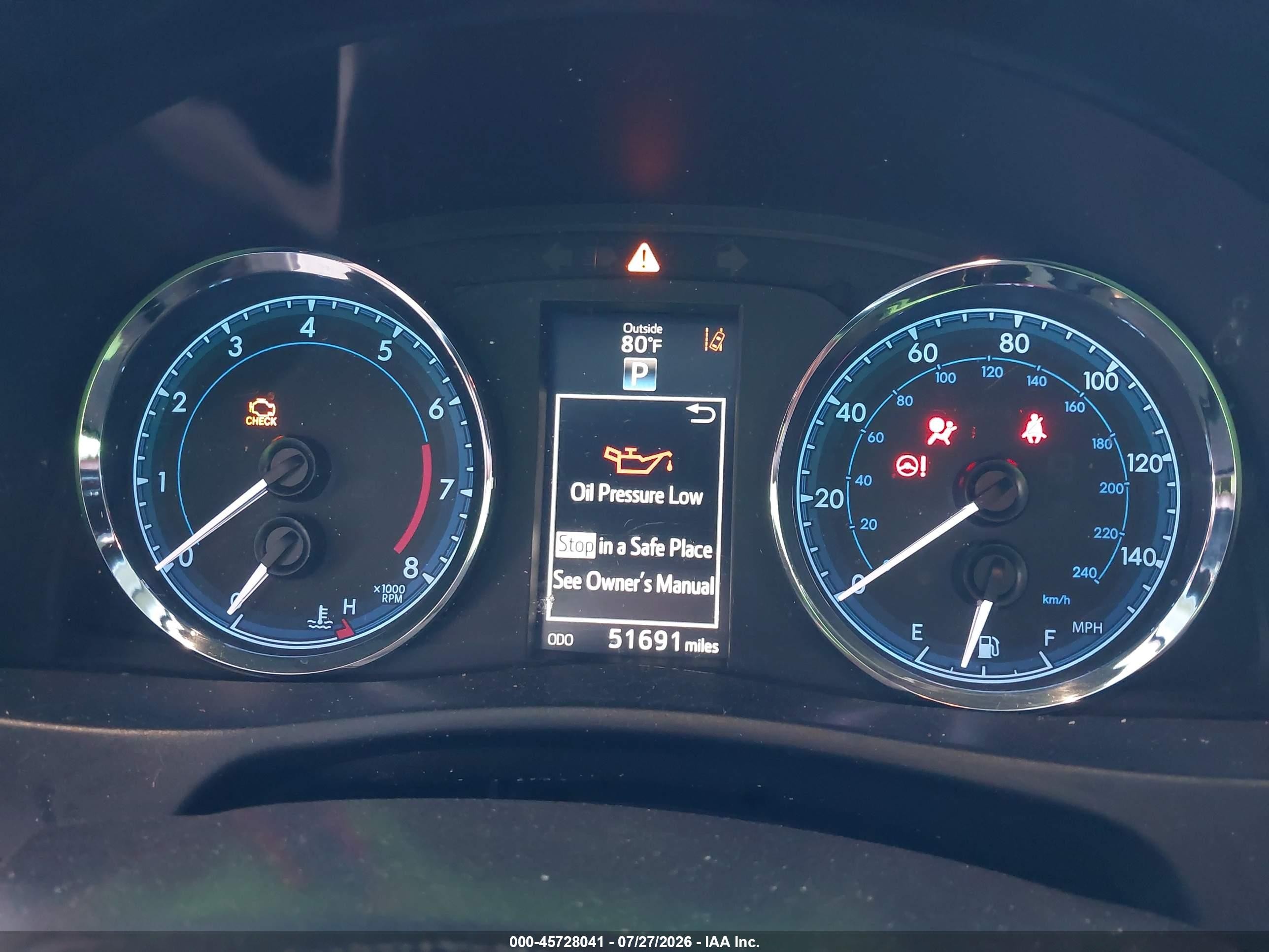 2017 Toyota Corolla Se Blue vin: 5YFBURHE8HP690986