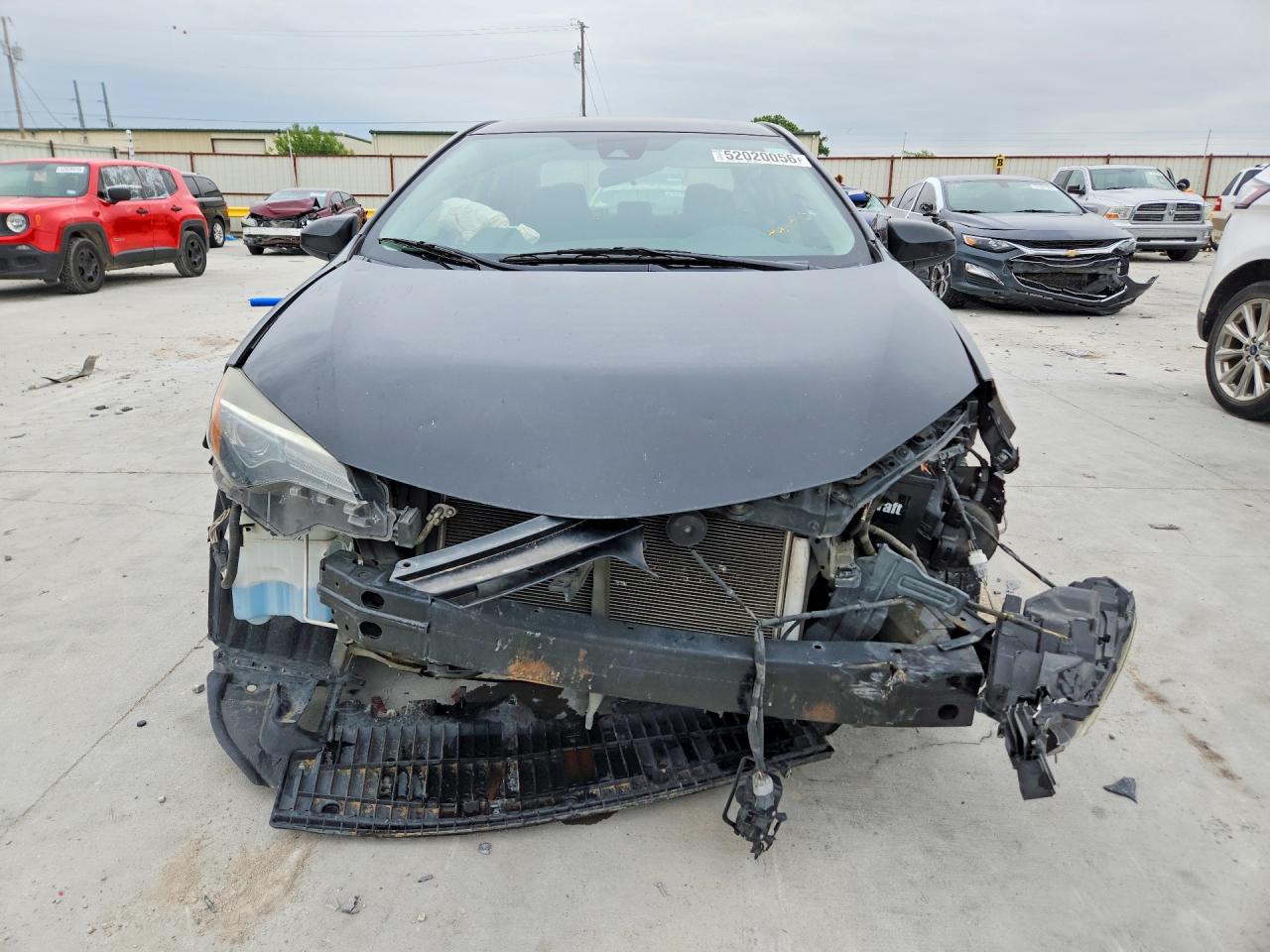 2019 Toyota Corolla Le Black vin: 5YFBURHE8KP930125