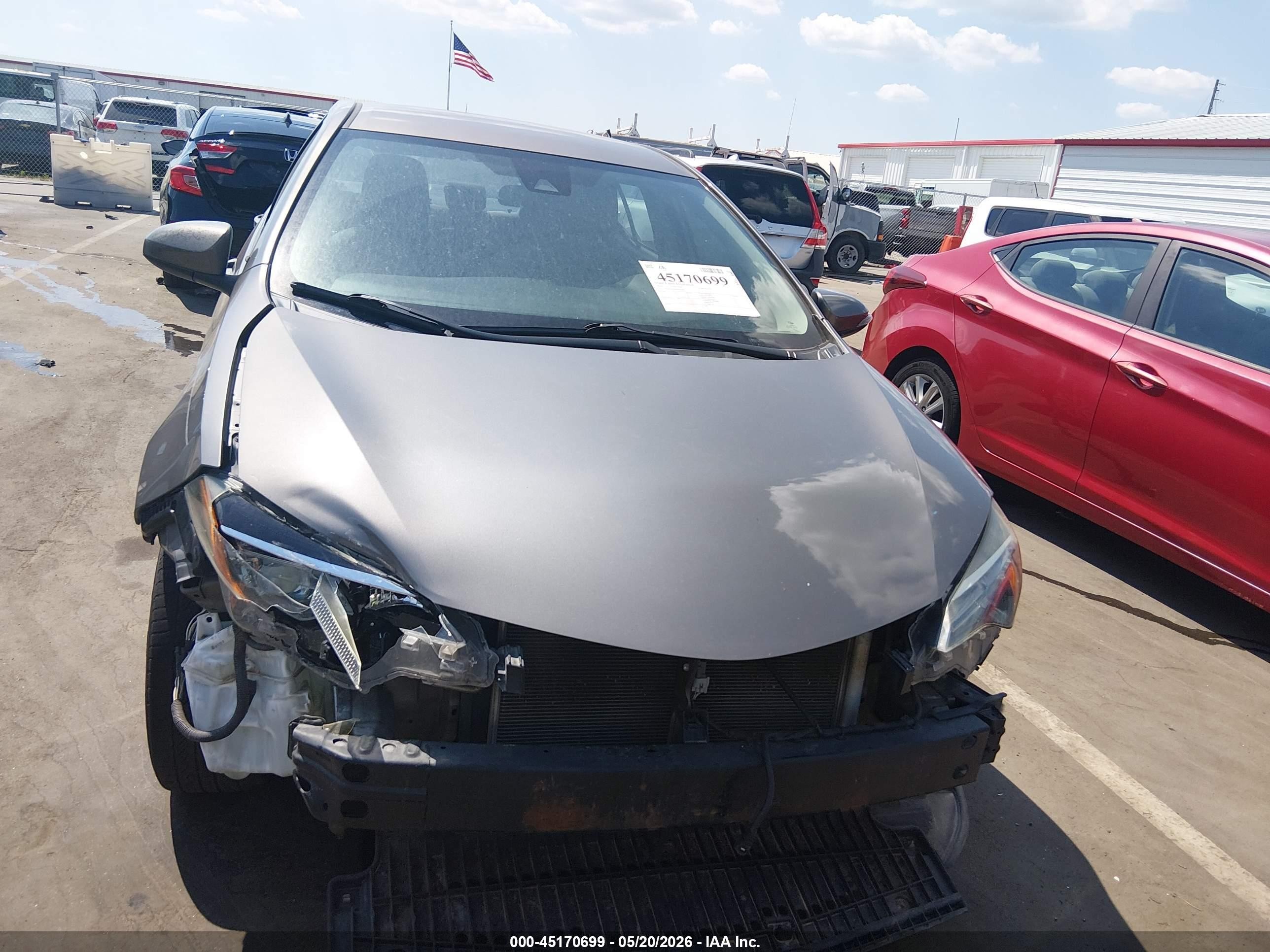 2019 Toyota Corolla Le Pewter vin: 5YFBURHE8KP932280