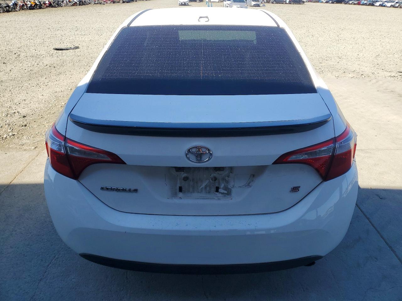 2014 Toyota Corolla S Plus Белый vin: 5YFBURHE9EP003171