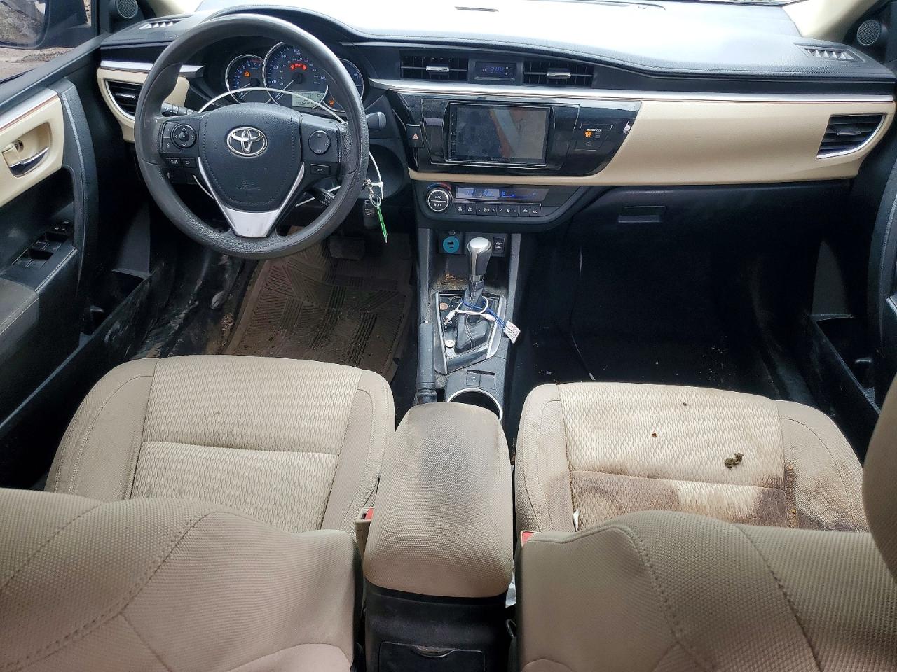 2014 Toyota Corolla Le Plus Серебряный vin: 5YFBURHE9EP007480