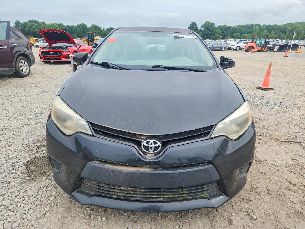 2014 Toyota Corolla Le Черный vin: 5YFBURHE9EP027289