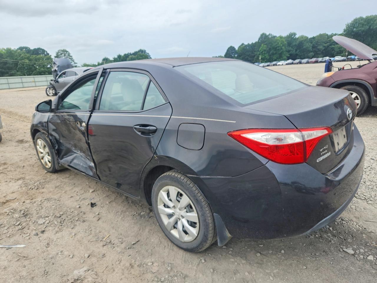 2014 Toyota Corolla Le Черный vin: 5YFBURHE9EP027289