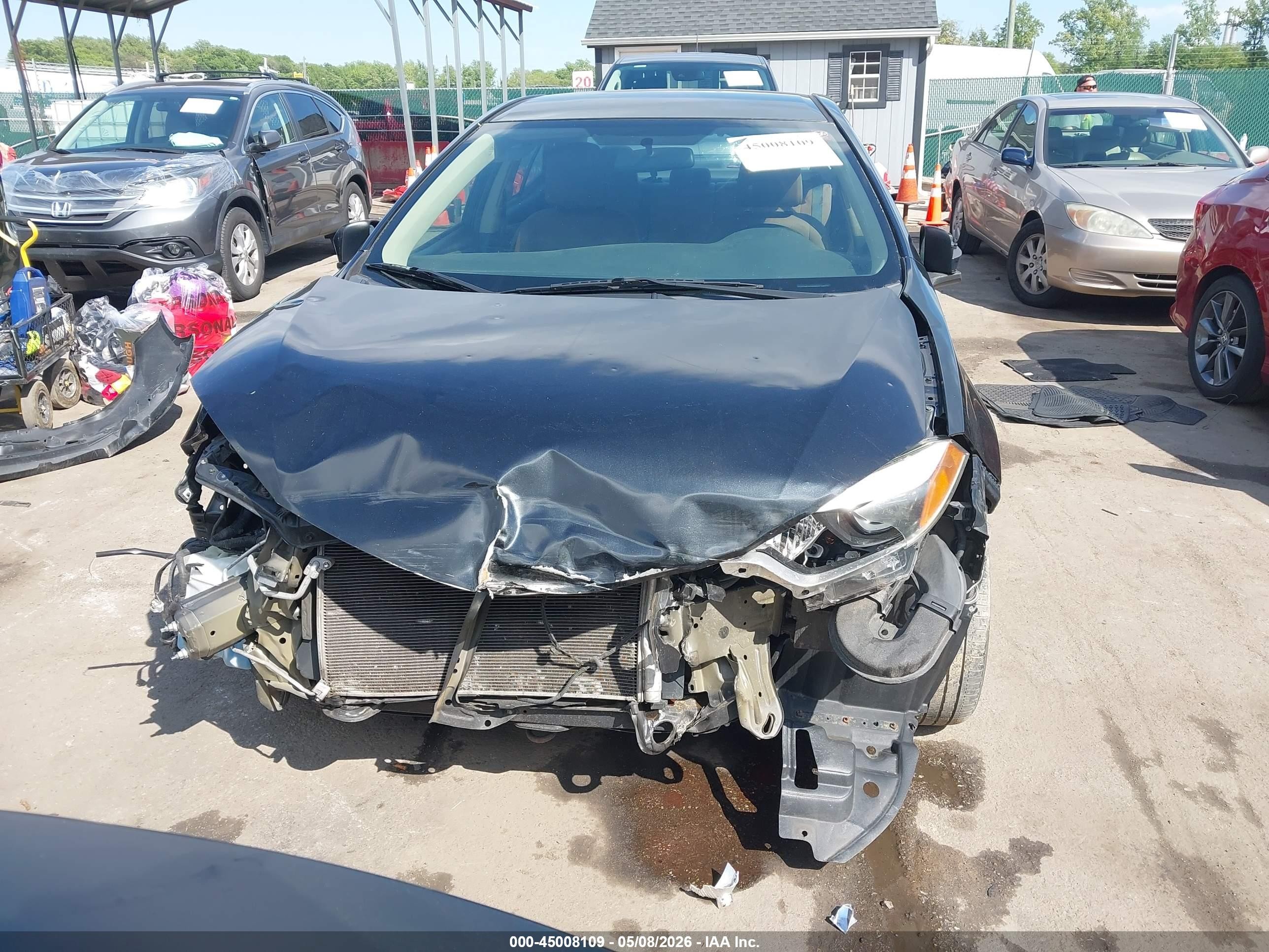 2014 Toyota Corolla Le Black vin: 5YFBURHE9EP061684