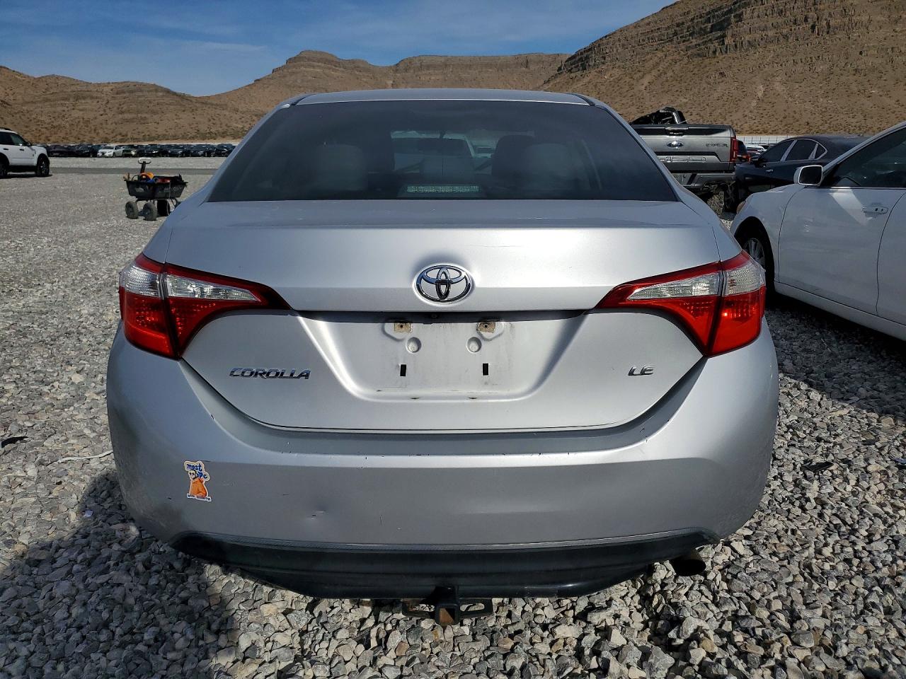 2014 Toyota Corolla Le Silver vin: 5YFBURHE9EP062107