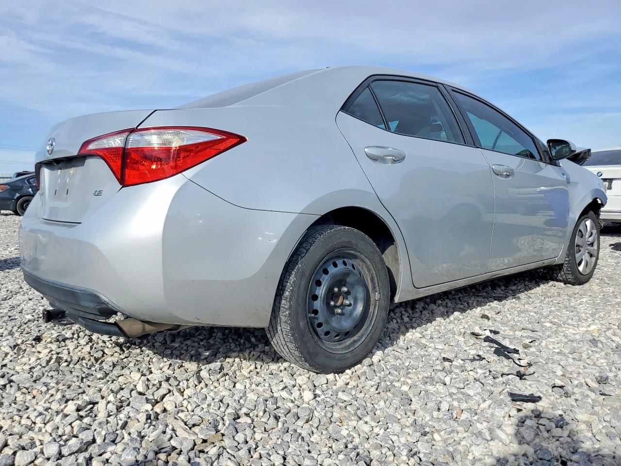 2014 Toyota Corolla Le Silver vin: 5YFBURHE9EP062107