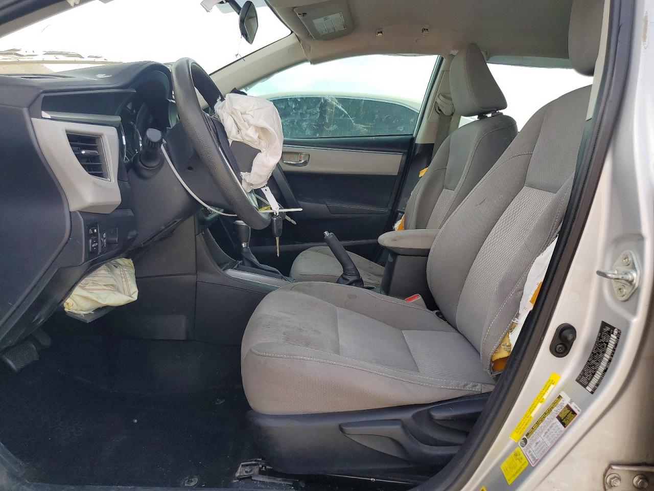 2014 Toyota Corolla Le Silver vin: 5YFBURHE9EP062107